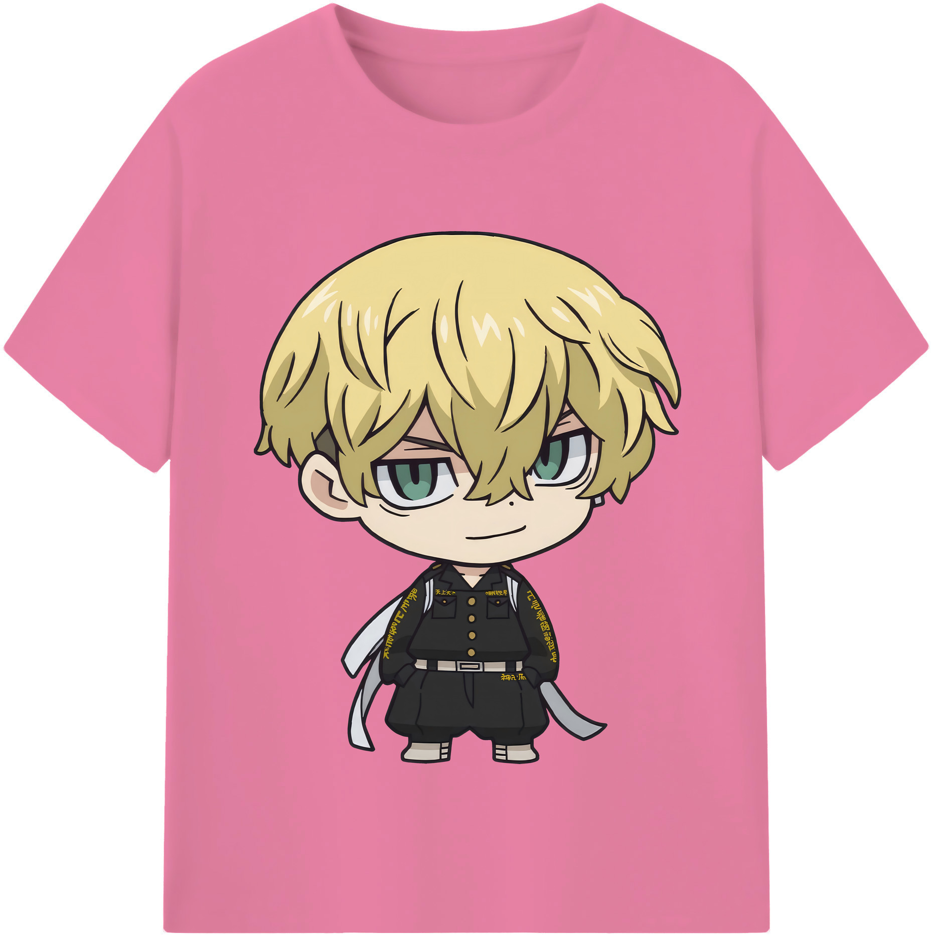 （画像用） 東京リベンジャーズ Tokyo Revengers 綿100％半袖Tシャツ（フロントプリント）